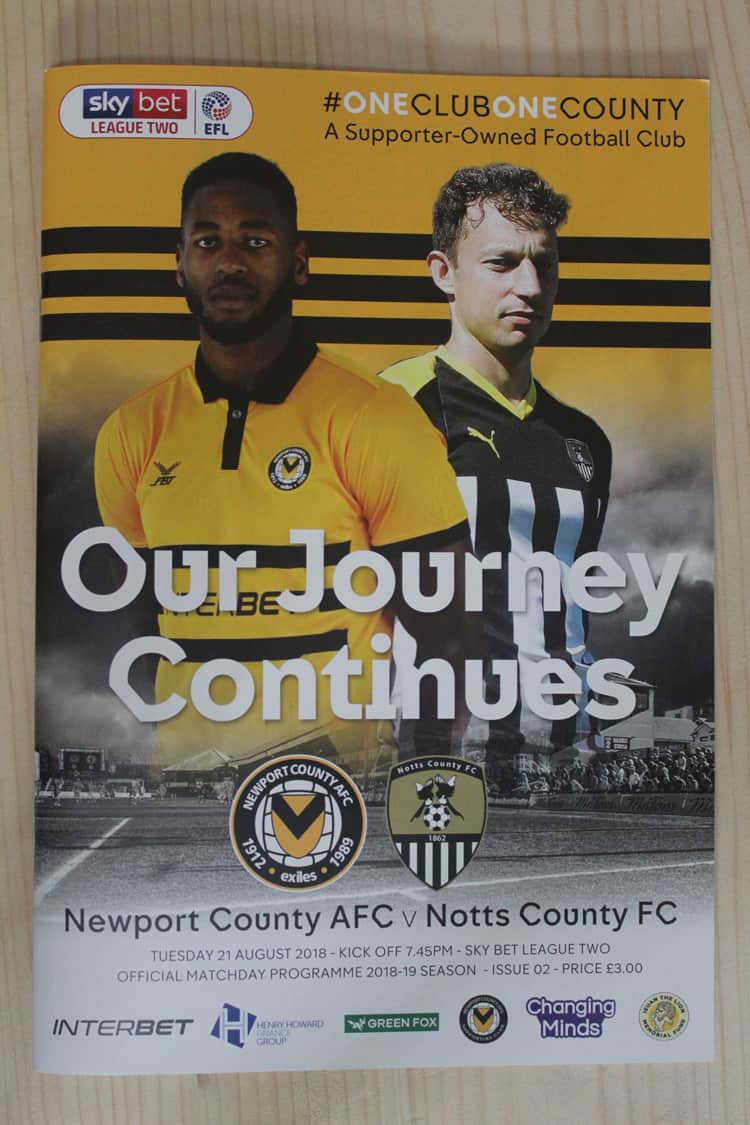 Newport County AFC v Notts County FC